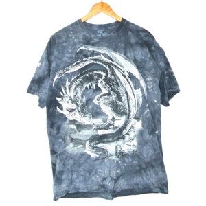Vintage Acid Wash Dragon Tee